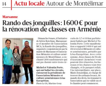 La rando des Jonquilles dans la presse